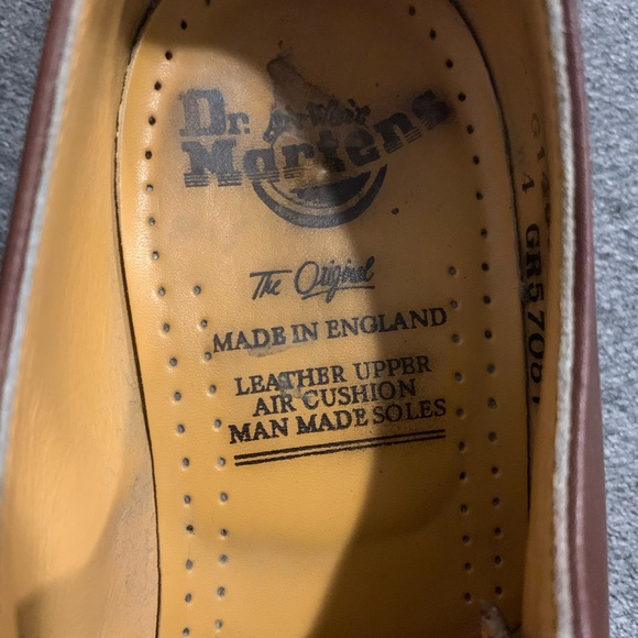 Men’s 1461 Vintage Dr. Martens Made in England - Picture 9 of 10